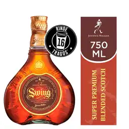 Whisky Johnnie Walker Swing 750ml