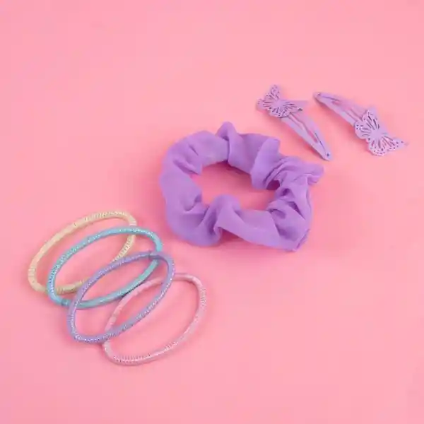 Kit Accesorios Para Cabello Multicolor Miniso