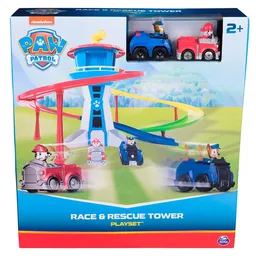 Paw Patrol Juguete Torre Con 2 Vehículos