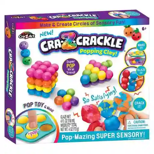 Crazart Juego Crackle Clay Pop Mazing - 25086