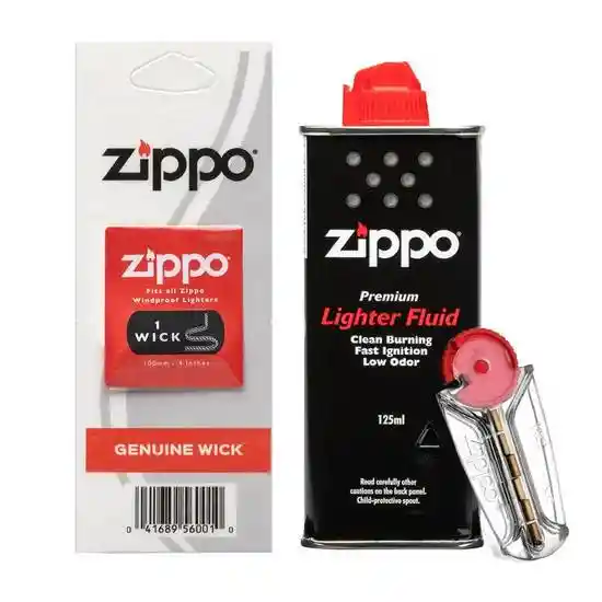 Pack Bencina + 6 Piedras + Mecha