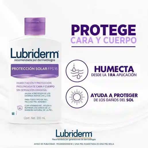 Lubriderm Crema Corporal Uv