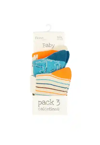 Pack de Calcetines Bebé Niño Colores Talla 20/22 - 622