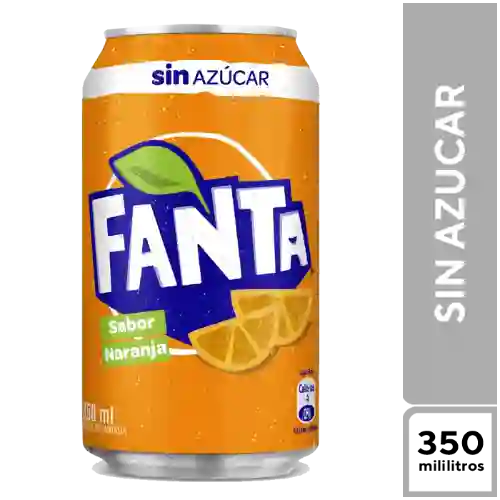 Fanta Sin Azúcar 350 ml