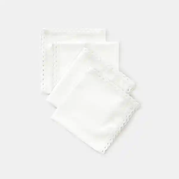 Set Servilletas Blanco