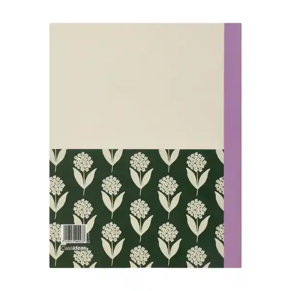 Libreta Con Lomo y Tapa Papel 16.5 x 1.5 x 21 cm Casaideas