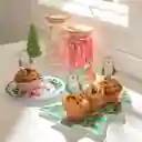 Plato Melamina Con Diseño Navideño 21.5 cm Casaideas