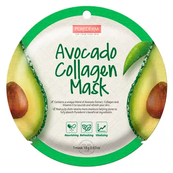 Purederm Mascarilla Colágeno de Palta