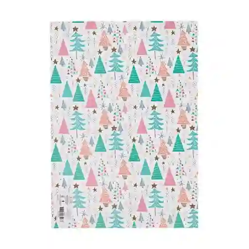 Papel Regalo Pliego Navidad 70 x 100 cm