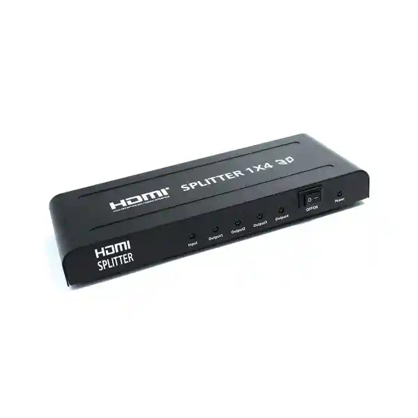 Splitter Hdmi 1 Entrada 4 Salidas Nehs309