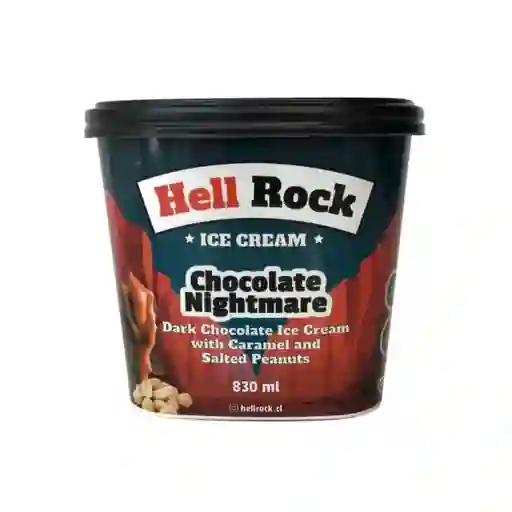 Hell Rock Helado Chocolate Nightmare