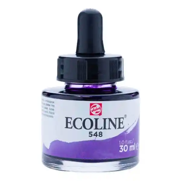 Ecoline Acuarela Líquida Talens Violeta Azulado 548