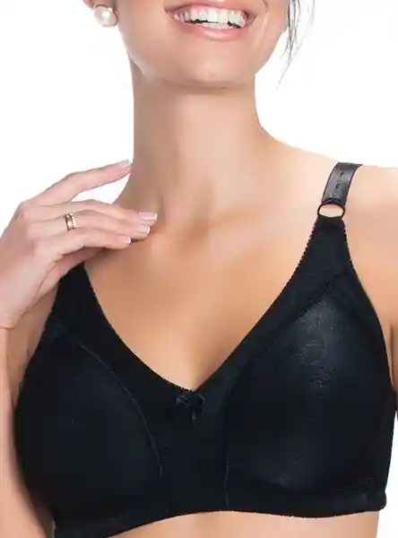 Intime Sostén Copa C Negro 42 9801708