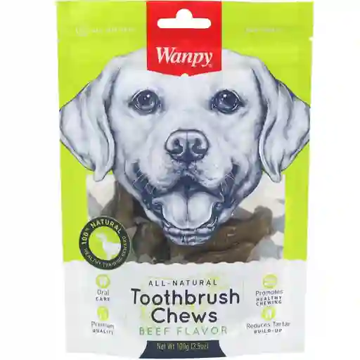 Wanpy Snack Toothbrush Chews Beef