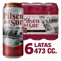 Pilsen Del Sur Cerveza Lager en Lata