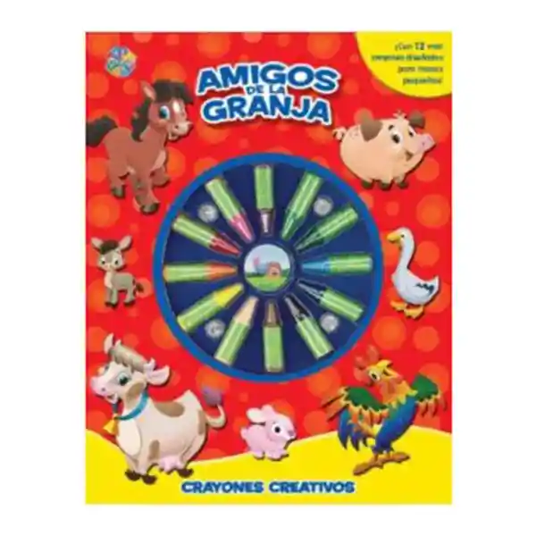 Amigos de la Granja. Crayones Creativos - Planeta