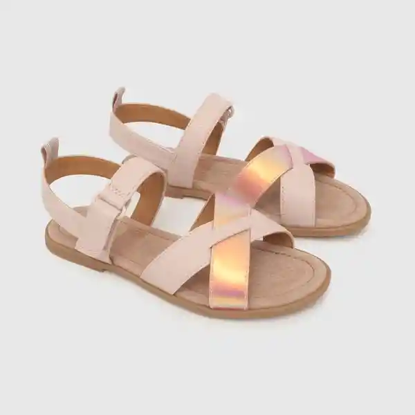 Colloky Sandalias Niña Rosado Talla 33