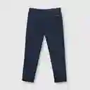 Pantalón de Niño Clásico de Twill Navy Talla 12A Colloky