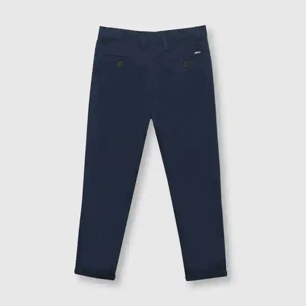 Pantalón de Niño Clásico de Twill Navy Talla 12A Colloky