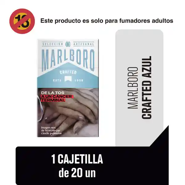 Marlboro Cigarrillos Selección Artesanal Blue