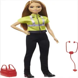 Barbie Profesiones Paramédico Mattel