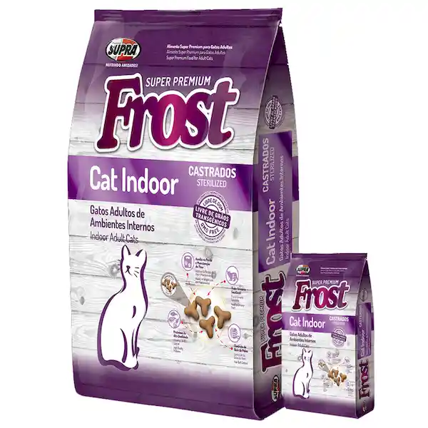 Frost Alimento Para Gato Indoor 7.5 Kg + 1 Kg Extra