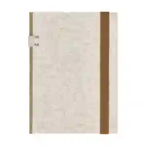 Libreta de Tela Con Elástico 176 Hojas Con Líneas