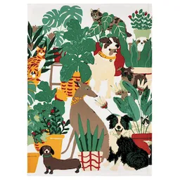 Paño de Cocina de Algodón Con Textura 70 cm