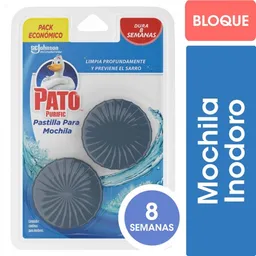 Pastilla para Estanque Inodoro Pato Purific x2 80gr