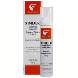 Xinder 0.05% Espuma Topica