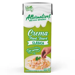 Vilay Crema Vegana Clásica sin Lactosa