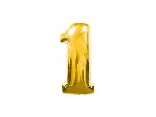 Globo Foil Dorado 70 cm 1