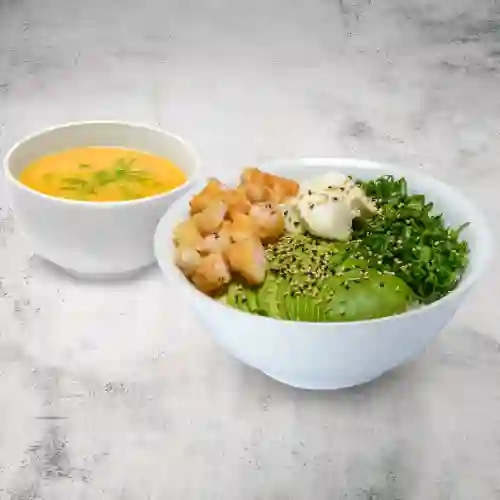 Gohan Furai + Miso Soup