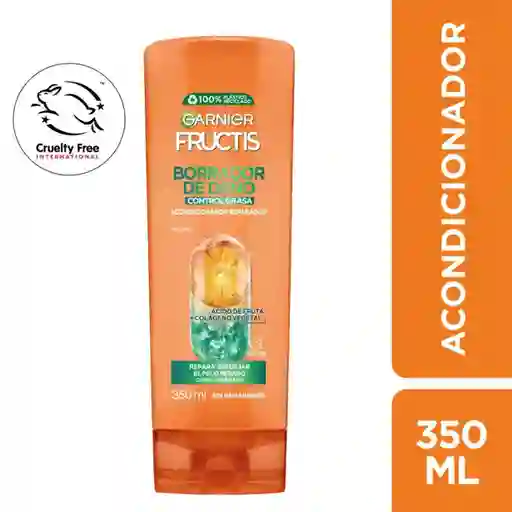 2 x Acondicionador Borrador de Daño Fructis 350 mL