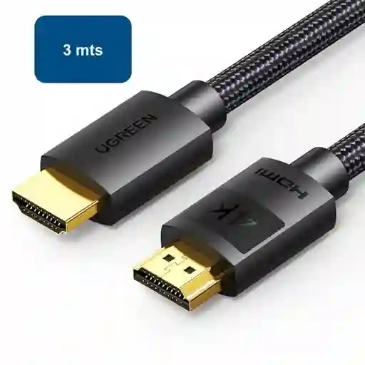Ugreen Cable Hdmi 2.0 4k 3 m HD119