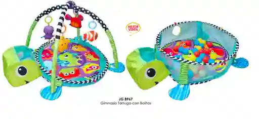 Best House Gimnasio Para Bebé Tortuga Con Bolitas JG8967