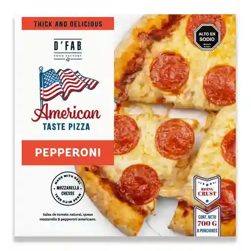 Dfab Pizza Americana Pepperoni