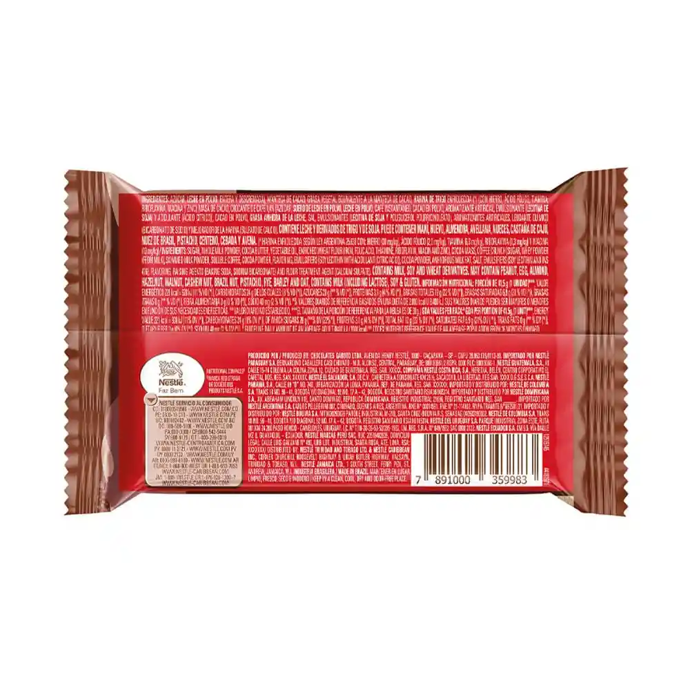 Kitkat Chocolate Cappuccino Edición Limitada