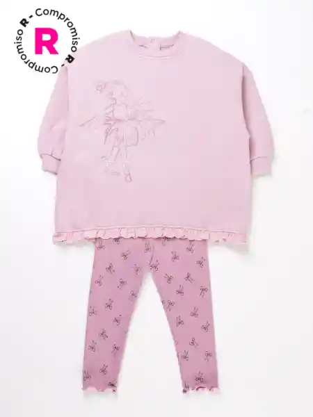 Baby Harvest Conjunto Magic Color Rosad 3 V26