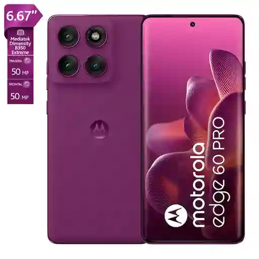 Motorola Celular Edge 60 Pro 512 Gb Morado