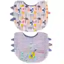 Set Babero Bebé Niño Multicolor Talla 9 M Pillín