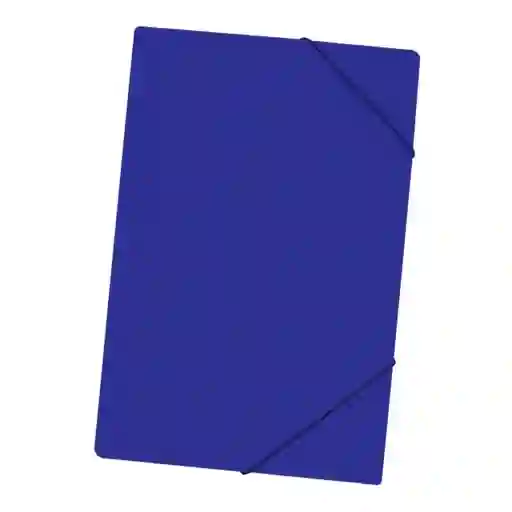 Lavoro Carpeta Con Elástico Estandar Azul Neón