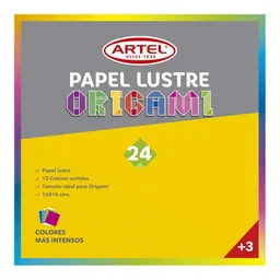 Artel - Block Papel Lustre 24hojas 12