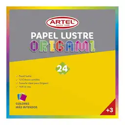 Artel - Block Papel Lustre 24hojas 12