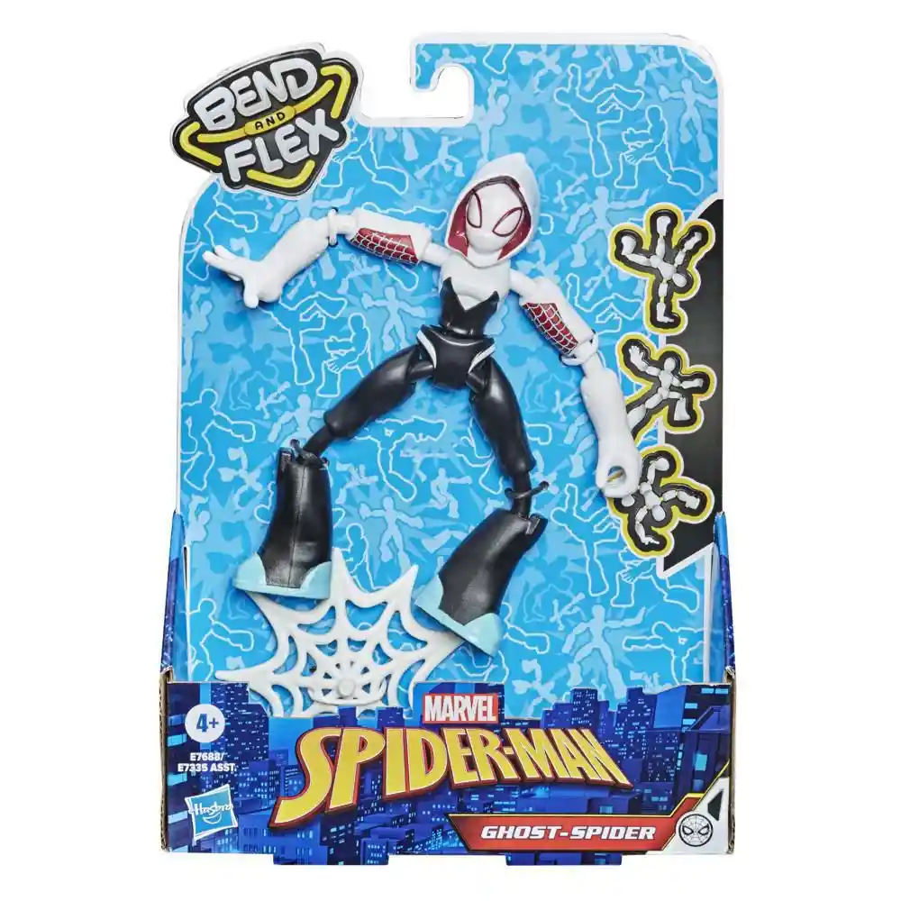 Hasbro Bend And Flex Marvel Spider-man Ghost-spider