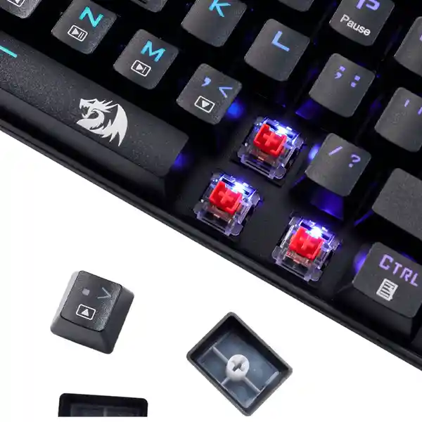 Teclado Redragon Deimos K599-krs Switch Rojo