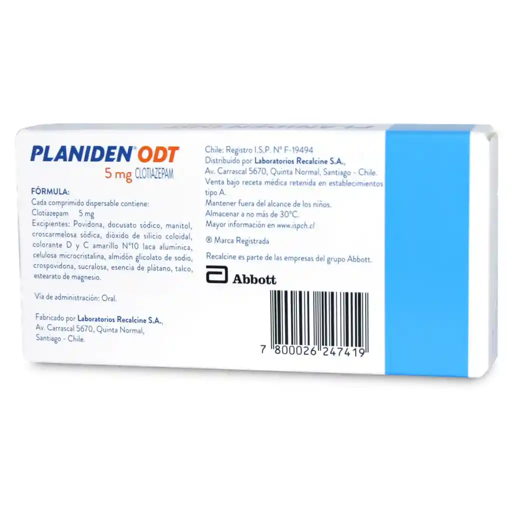 Planiden Odt 5 Mg.