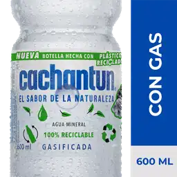 Cachantun Agua Con Gas 600 ml