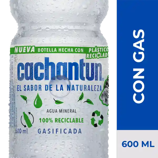 Cachantun Agua Con Gas 600 ml