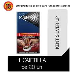 Kent Up Silver 4 Cigarrillos Cajetilla 20Un